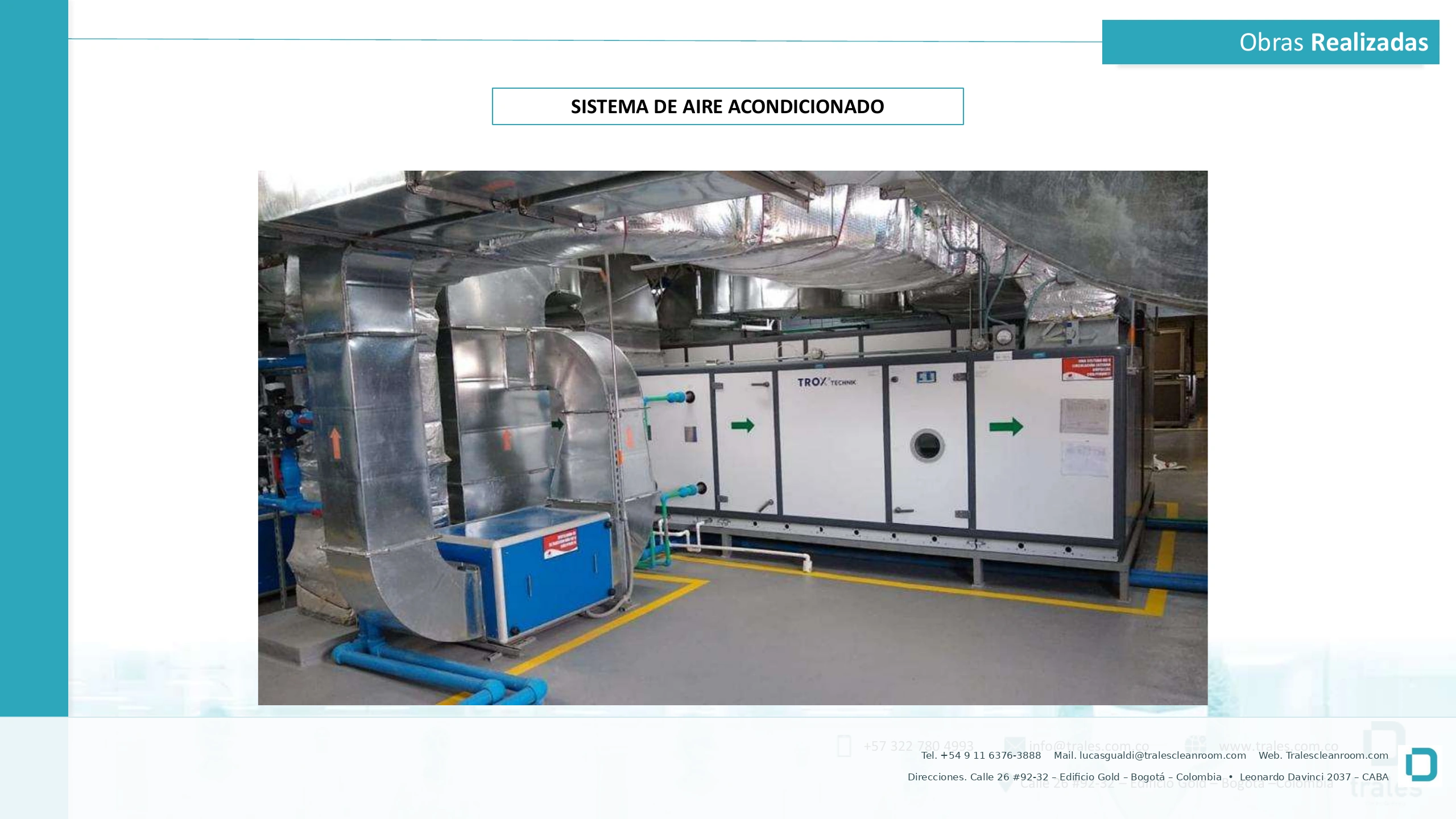 Unidad de tratamiento de aire HVAC